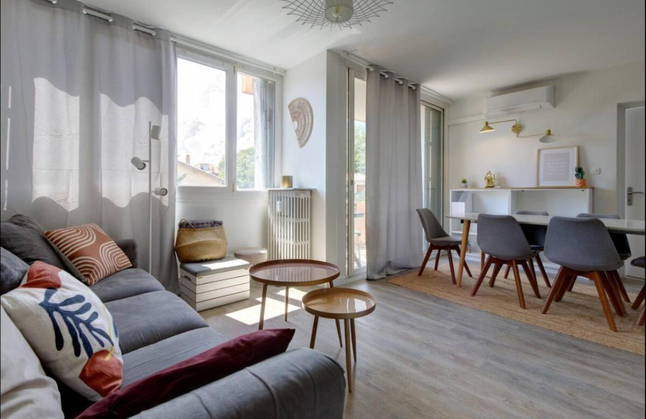 Le Smile - 3 Bedrooms - 8Pers - Parking - Centre Gare 蒙彼利埃 外观 照片